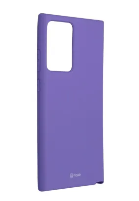 Futerał Roar Colorful Jelly Case - do Samsung Galaxy Note 20 Ultra Fioletowy