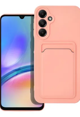 Futerał CARD CASE do SAMSUNG A25 5G różowy