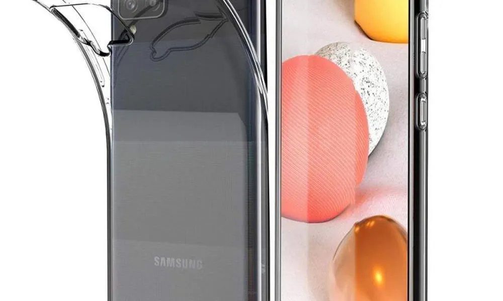 Futerał BACK CASE ULTRA SLIM 0,3 mm do SAMSUNG A42 5G transparentny