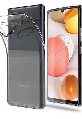 Futerał BACK CASE ULTRA SLIM 0,3 mm do SAMSUNG A42 5G transparentny