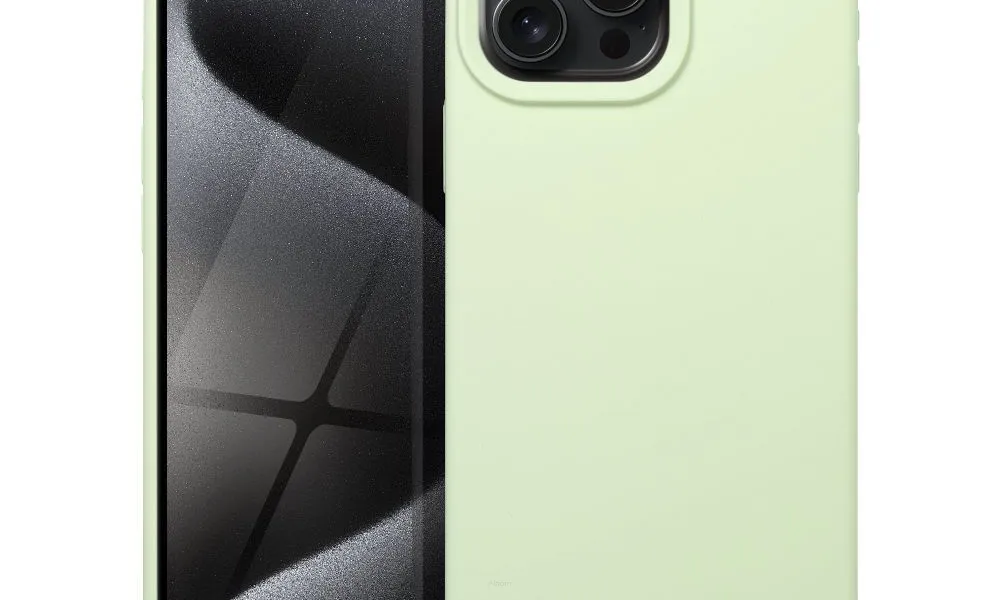 Futerał Roar Cloud-Skin - do iPhone 15 Pro Max Jasnozielony