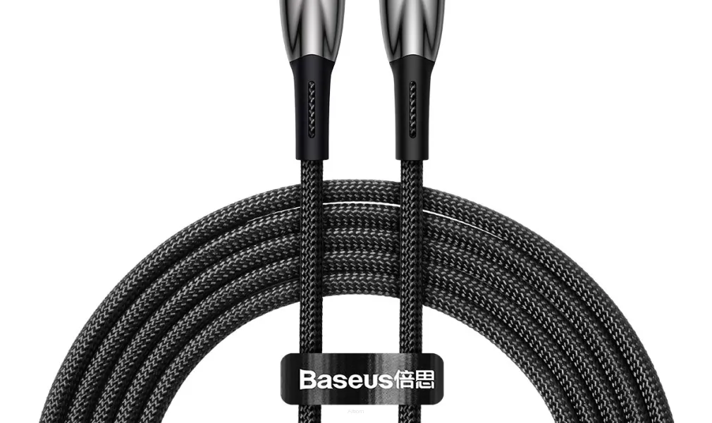 BASEUS kabel Typ C do Typ C Power delivery 100W Glimmer Series CADH000801 2m czarny