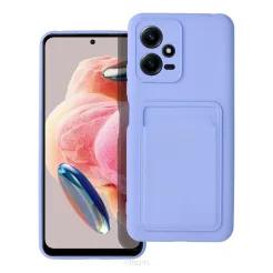 Futerał CARD CASE do XIAOMI Redmi NOTE 12 5G fioletowy