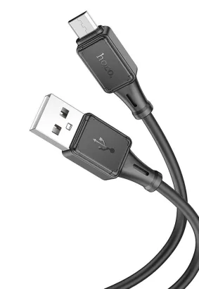 HOCO kabel USB do Micro 2,4A Assistant X101 czarny (30szt/opakowanie)