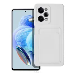 Futerał CARD CASE do XIAOMI Redmi NOTE 12 PRO 5G biały