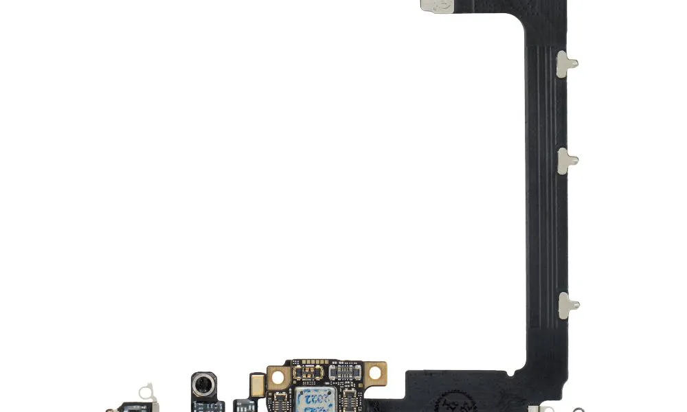Taśma do iPhone 11 Pro Max ze złączem ładowania - czarna