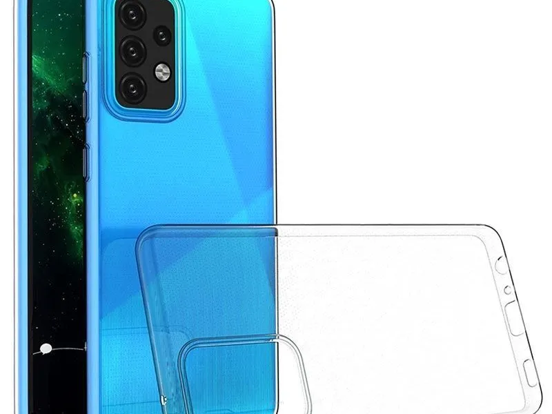 Futerał BACK CASE ULTRA SLIM 0,3 mm do SAMSUNG A52 5G / A52 LTE ( 4G ) / A52S transparentny