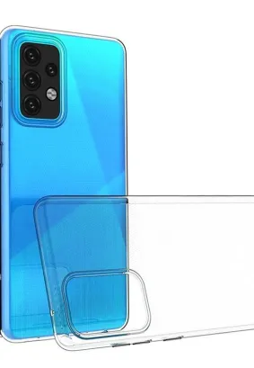 Futerał BACK CASE ULTRA SLIM 0,3 mm do SAMSUNG A52 5G / A52 LTE ( 4G ) / A52S transparentny