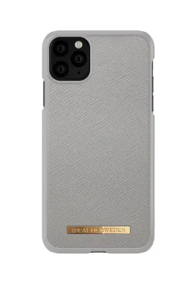 iDeal of Sweden do Iphone 11 PRO Max Saffiano Light Grey