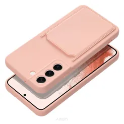 Futerał CARD CASE do SAMSUNG A35 5G różowy