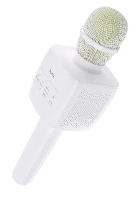 HOCO mikrofon multimedialny karaoke BK5 Cantando biały