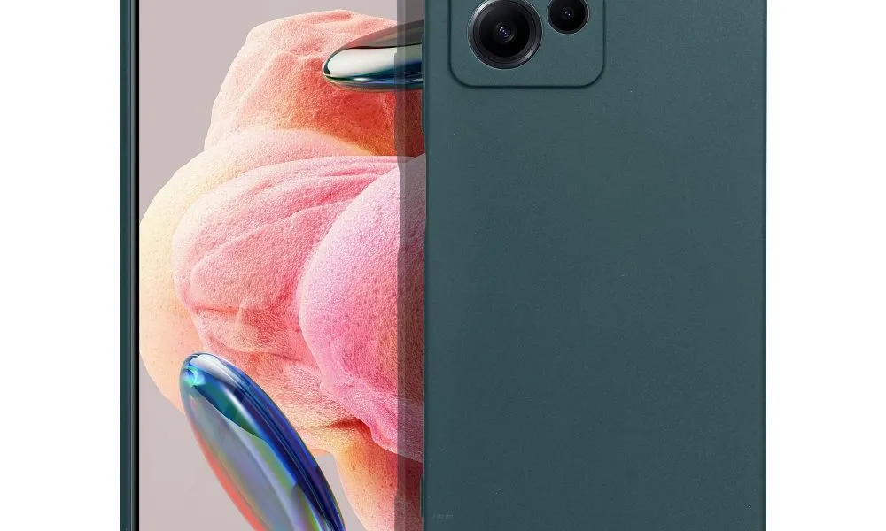 Futerał MATT do XIAOMI Redmi Note 12 4G ciemnozielony