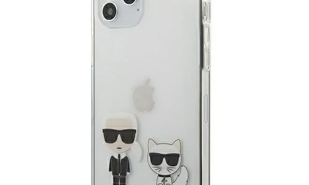 Oryginalne Etui KARL LAGERFELD Hardcase KLHCP12LCKTR do iPhone 12 PRO MAX transparent