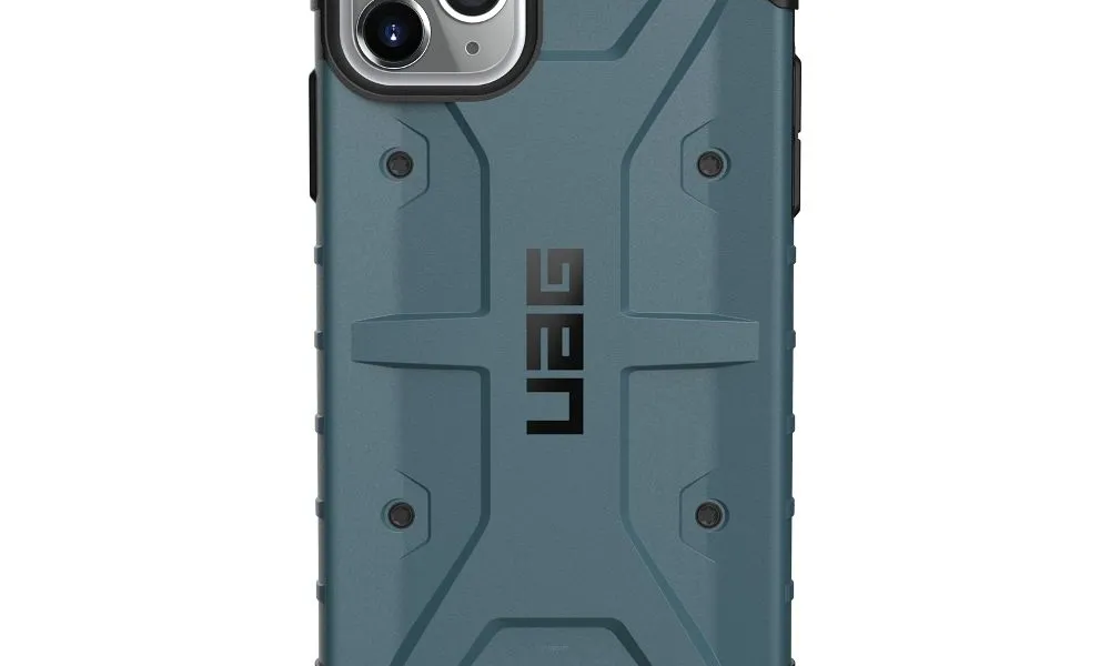 Futerał ( UAG ) Urban Armor Gear Pathfinder do IPHONE 11 PRO Max srebrnoniebieski