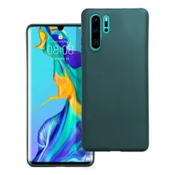 Futerał MATT do HUAWEI P30 Pro ciemnozielony