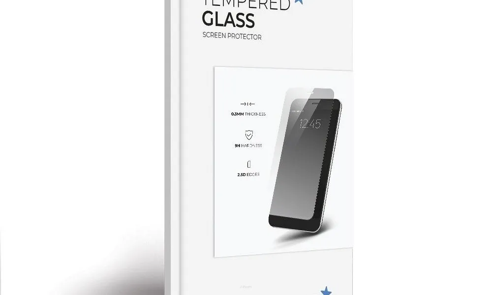 Szkło hartowane Blue Star 3D  - do Samsung Galaxy S8 (case friendly) - transparentny