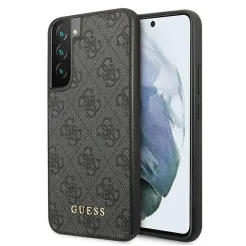 GUESS futerał do SAMSUNG S22 GUHCS22SG4GFGR (4G Metal Gold Logo) szary