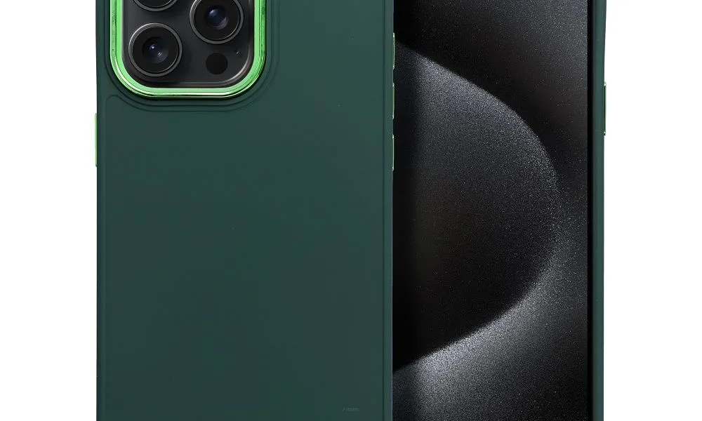 Futerał FRAME do IPHONE 15 Pro Max zielony