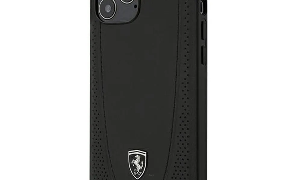 Oryginalne Etui Ferrari Hardcase FEOGOHCP12LBK do iPhone 12 Pro Max czarny