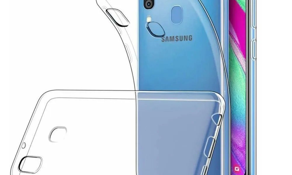 Futerał Back Case Ultra Slim 0,5mm do SAMSUNG Galaxy A40
