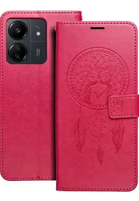 Kabura MEZZO Book do XIAOMI Redmi 13C / POCO C65 łapacz snów magenta