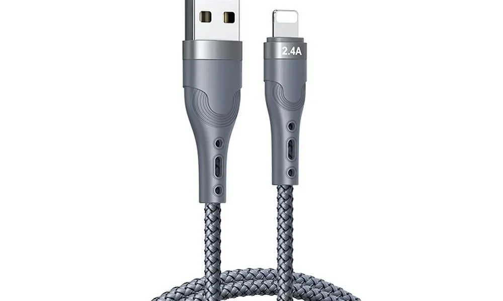 REMAX kabel USB do Apple Lightning 8-pin 2,4A Sailing RC-C006 1 metr srebrny