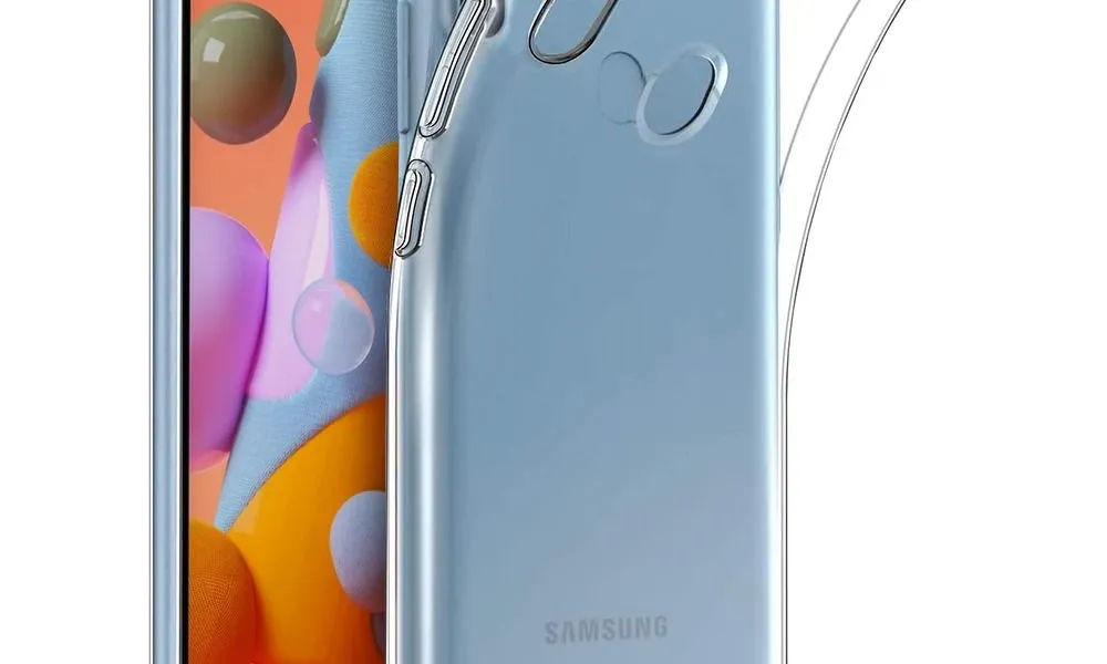 Futerał BACK CASE ULTRA SLIM 0,5 mm do SAMSUNG A11