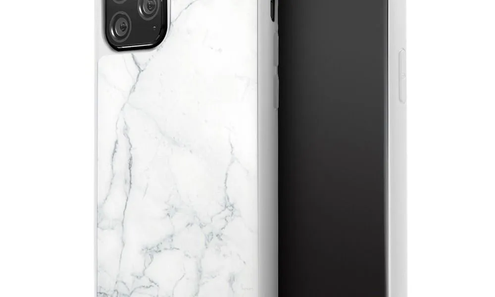 Oryginalne Etui GUESS Hardcase GUHCN65HYMAWH do iPhone 11 Pro Max (Kolekcja Marble / biały)