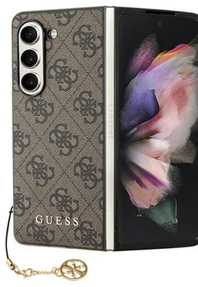 GUESS futerał do SAMSUNG Fold 5 GUHCZFD5GF4GBR (4G Charm) brązowy