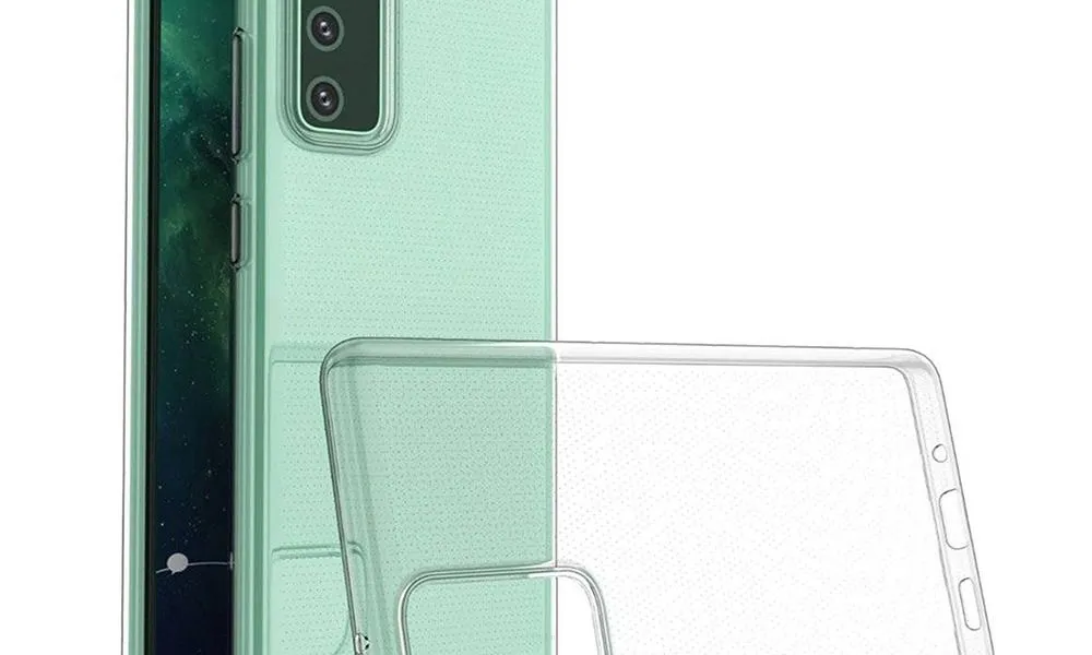 Futerał BACK CASE ULTRA SLIM 0,3 mm do SAMSUNG S20 FE / S20 FE 5G transparentny