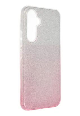 Futerał SHINING do SAMSUNG Galaxy A54 5G transparent/róż