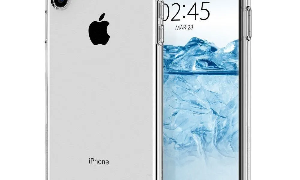 Futerał SPIGEN Liquid Crystal do IPHONE XS crystal clear