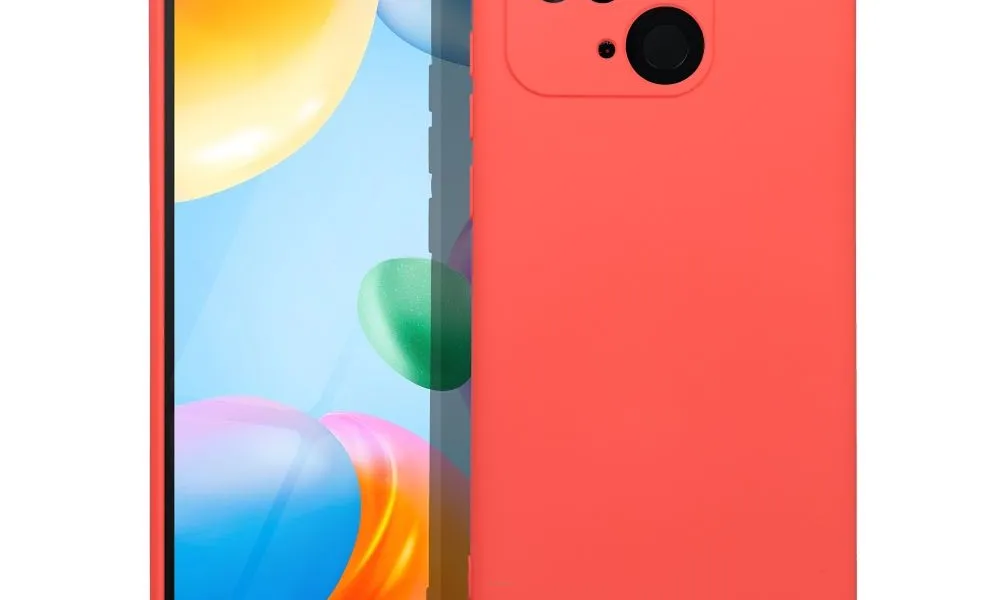 Futerał SILICONE do XIAOMI Redmi 10C brzoskwiniowy