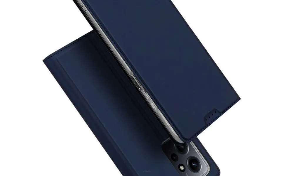 DUX DUCIS Skin Pro - futerał z klapką do Redmi Note 12 4G niebieski