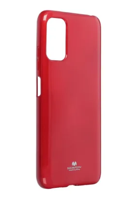 Futerał Jelly Mercury do Xiaomi Redmi NOTE 10 5G czerwony