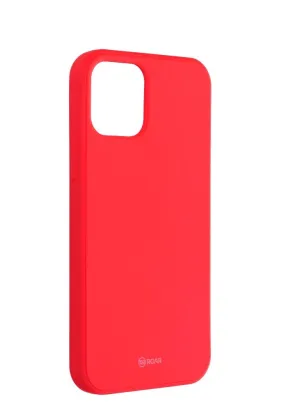 Futerał Roar Colorful Jelly Case - do iPhone 12 / 12 Pro Brzoskwiniowy