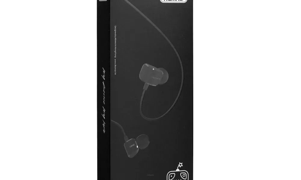 REMAX zestaw słuchawkowy / słuchawki RM-502 czarny