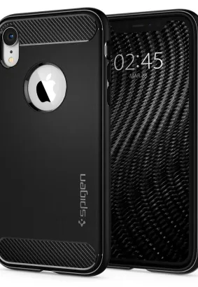 Futerał SPIGEN Rugged Armor do IPHONE XR matte black