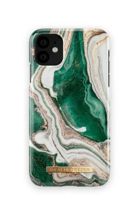 iDeal Of Sweden do iPhone 11 Golden Jade Marble