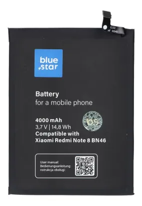 Bateria do Xiaomi Redmi Note 8 / Note 8T / Redmi 7  (BN46) 4000 mAh Li-Ion Blue Star