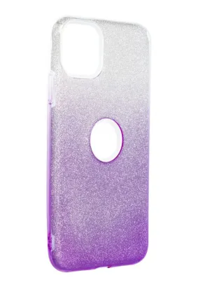 Futerał Forcell SHINING do IPHONE 11 PRO MAX ( 6.5" ) transparent/fiolet