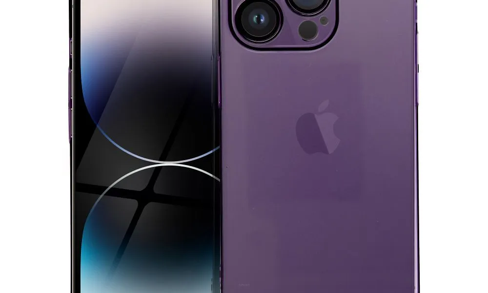 Futerał Roar Pure Simple Fit Case - do iPhone 14 Pro Fioletowy