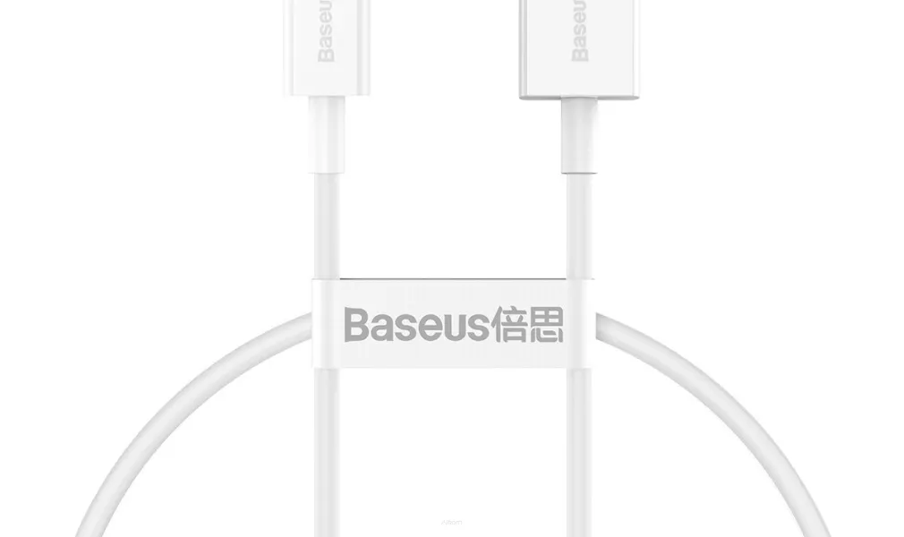 BASEUS kabel USB A do Apple Lightning 8-pin 2,4A Superior Series Fast Charging CALYS-02 0.25m biały