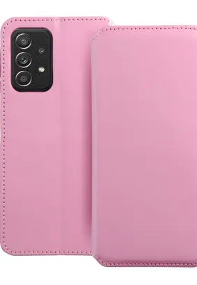 Kabura Dual Pocket do SAMSUNG A52 / A52S / A52 5G jasny różowy
