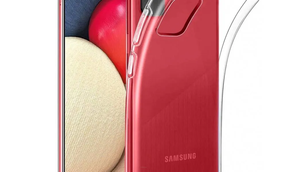 Futerał BACK CASE ULTRA SLIM 0,5 mm do SAMSUNG A02s