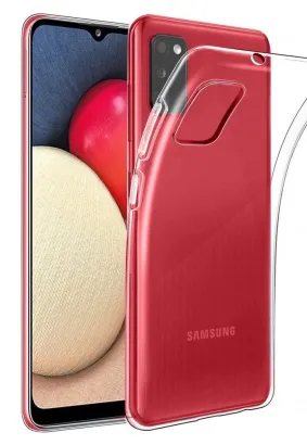 Futerał BACK CASE ULTRA SLIM 0,5 mm do SAMSUNG A02s