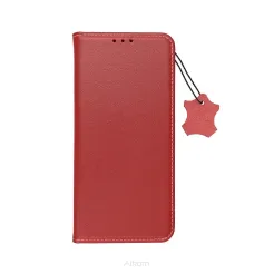 Kabura SMART PRO Book skórzana do XIAOMI Redmi Note 11 / 11S bordowy