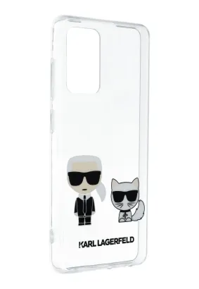 Oryginalne Etui KARL LAGERFELD Hardcase KLHCA52CKTR do Samsung A52 5G / A52 LTE ( 4G ) / A52s 5G transparent