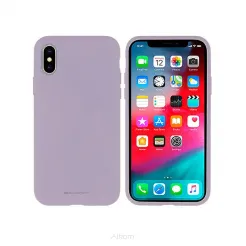 Futerał Mercury Silicone do SAMSUNG A03S fioletowy