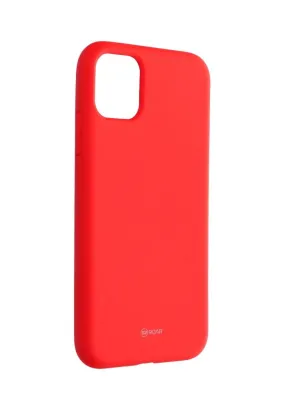 Futerał Roar Colorful Jelly Case - do iPhone 11 Brzoskwiniowy